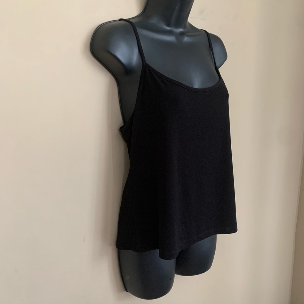 DKNY Black Spaghetti Strap Cami Tank Top - Picture 3 of 10